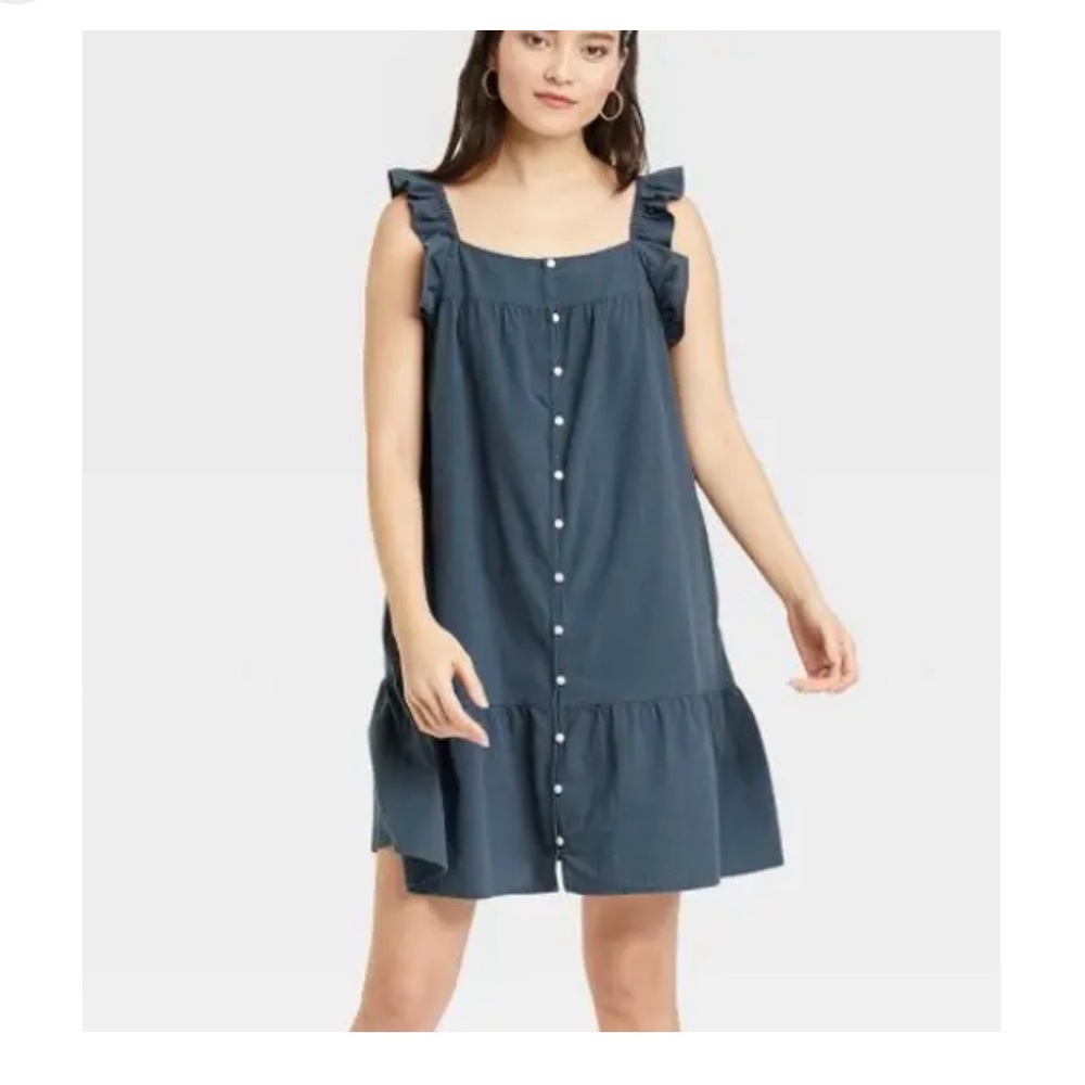 Universal Thread Flutter Sleeve Dress